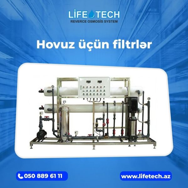 lifetech hovuz filterleri