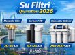 Su filtri qiymətləri 2026