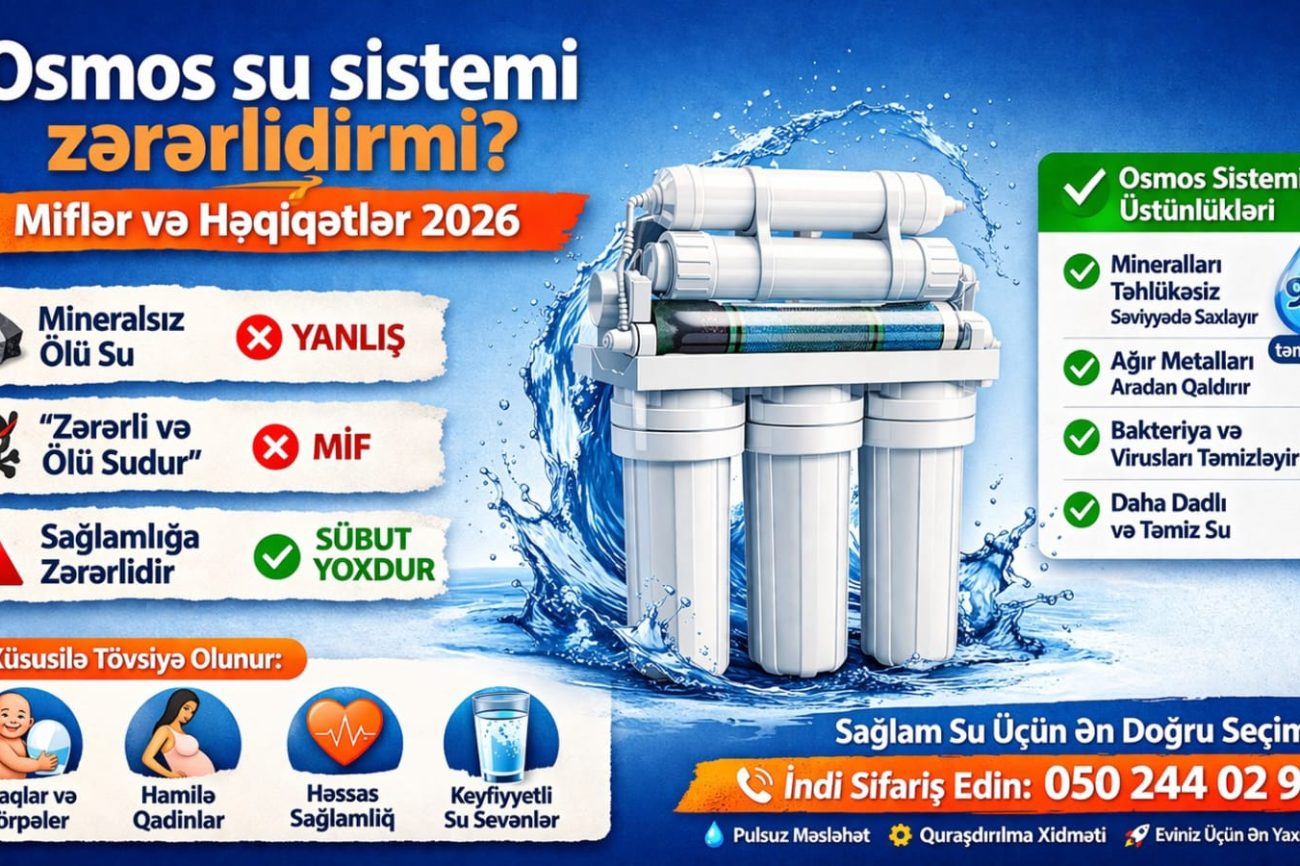 Osmos su sistemi zərərlidirmi?